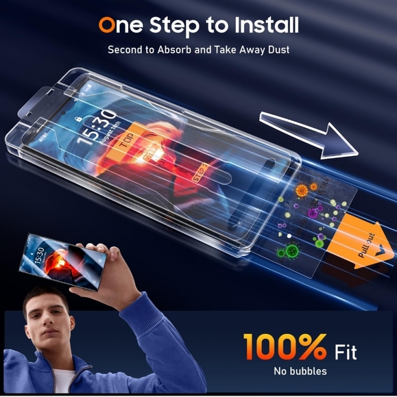 Samsung s24 ultra screen protector 2 pack - Picture 3 of 9